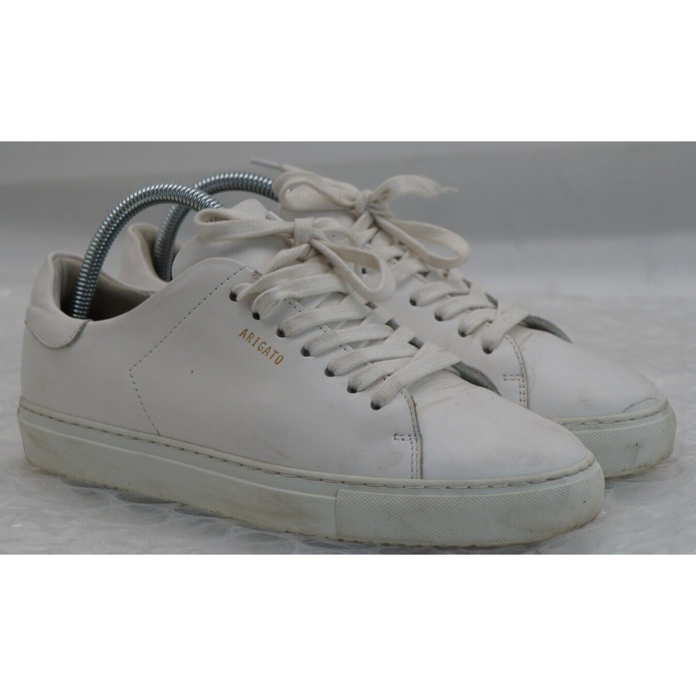 Axel Arigato Clean 90 Tonal Women’s Size 9 White Leather Low-Top Sneakers